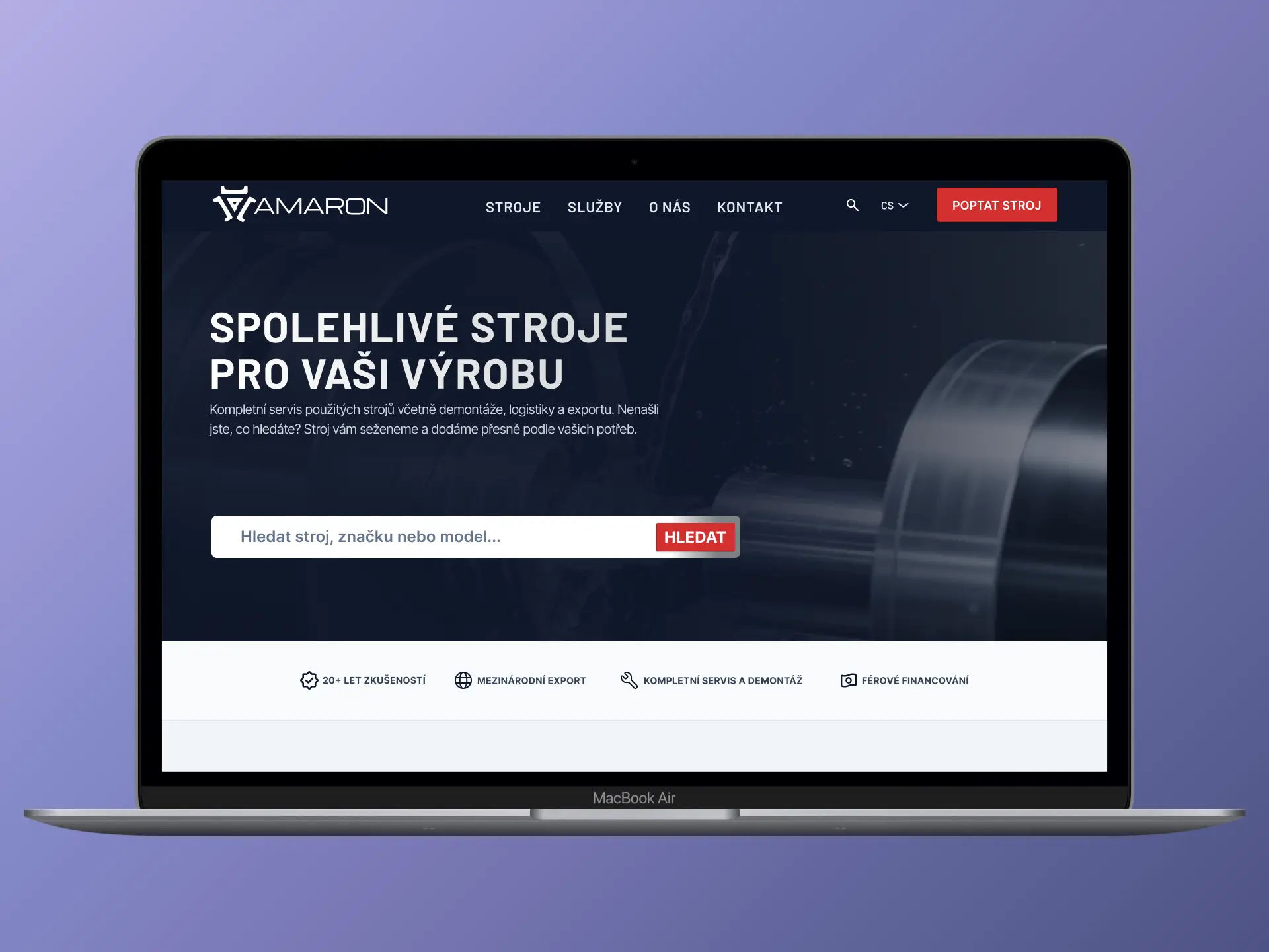 Amaron UI Design