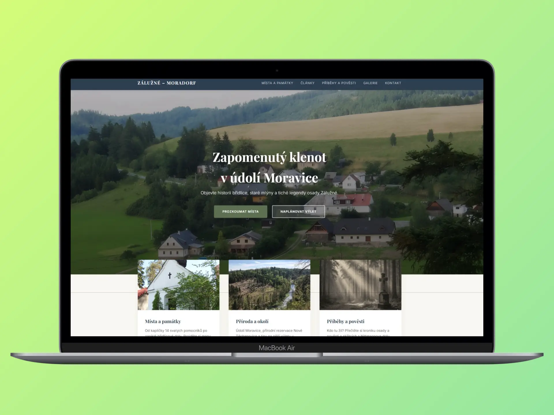 Zálužné Editorial Design